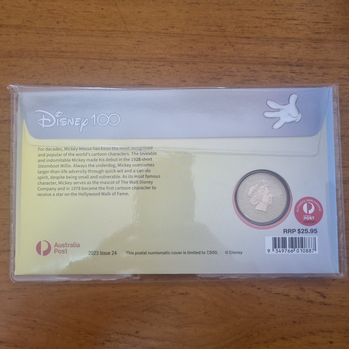 Mickey Mouse $1 Disney PNC 2023