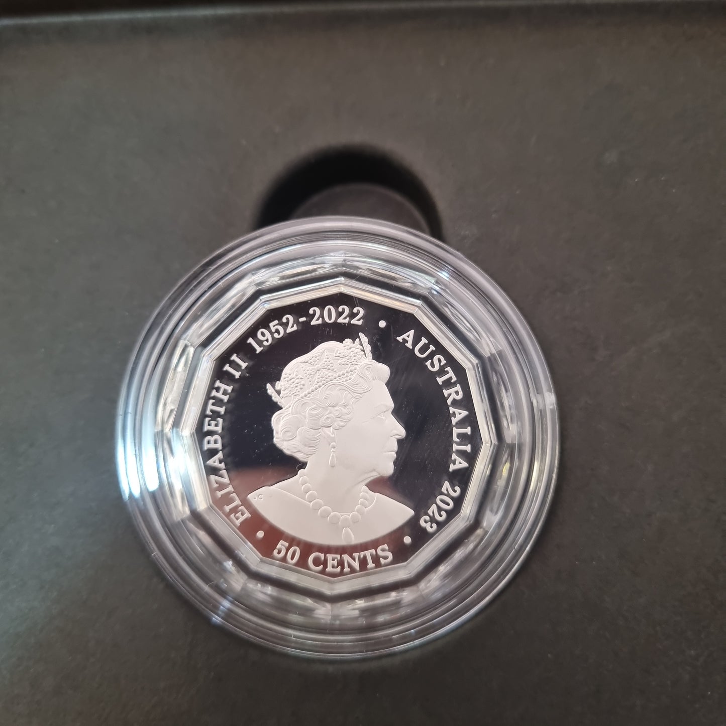 Opera House 50c gold gild proof 2023