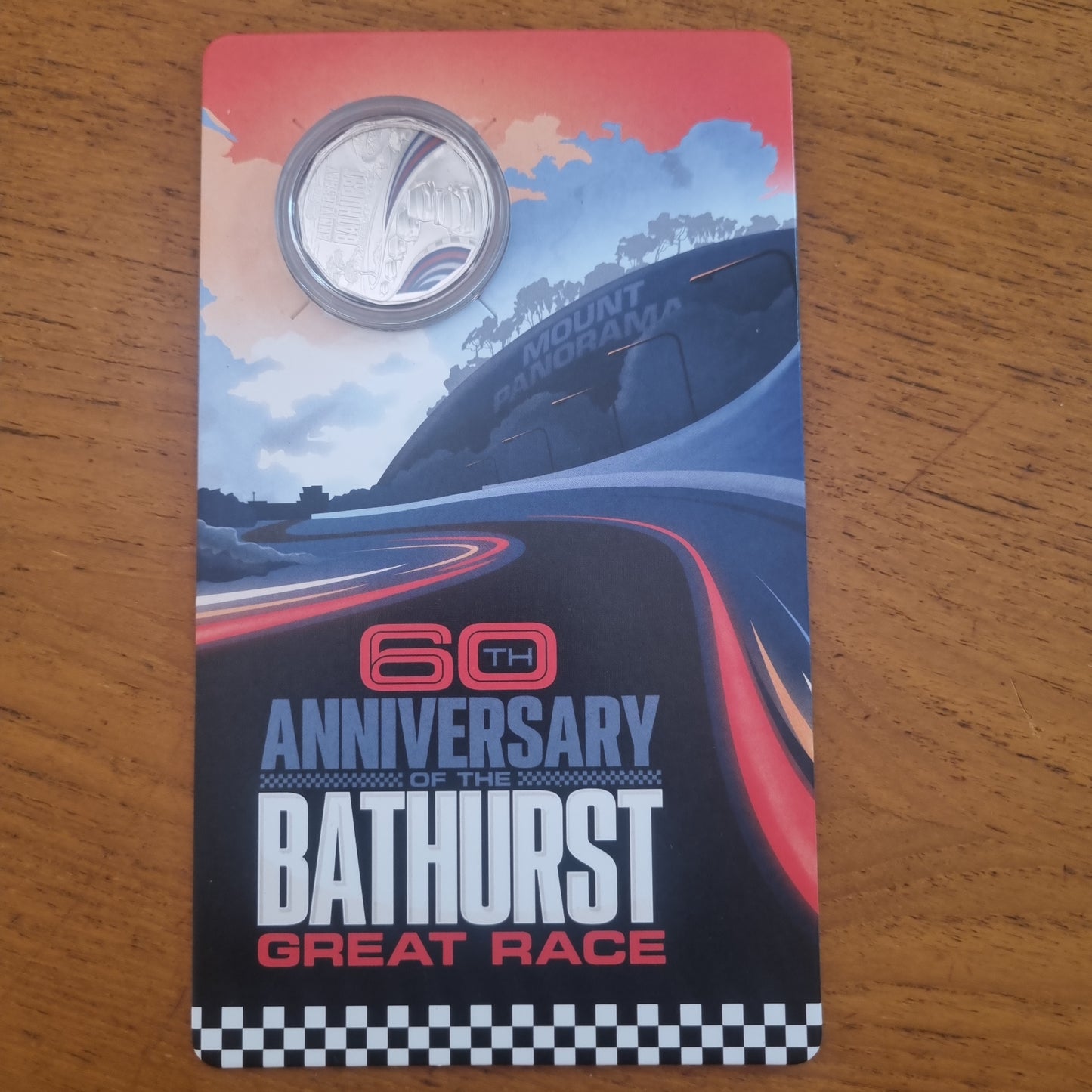 Bathurst 60th Anniversary 50c card 2023