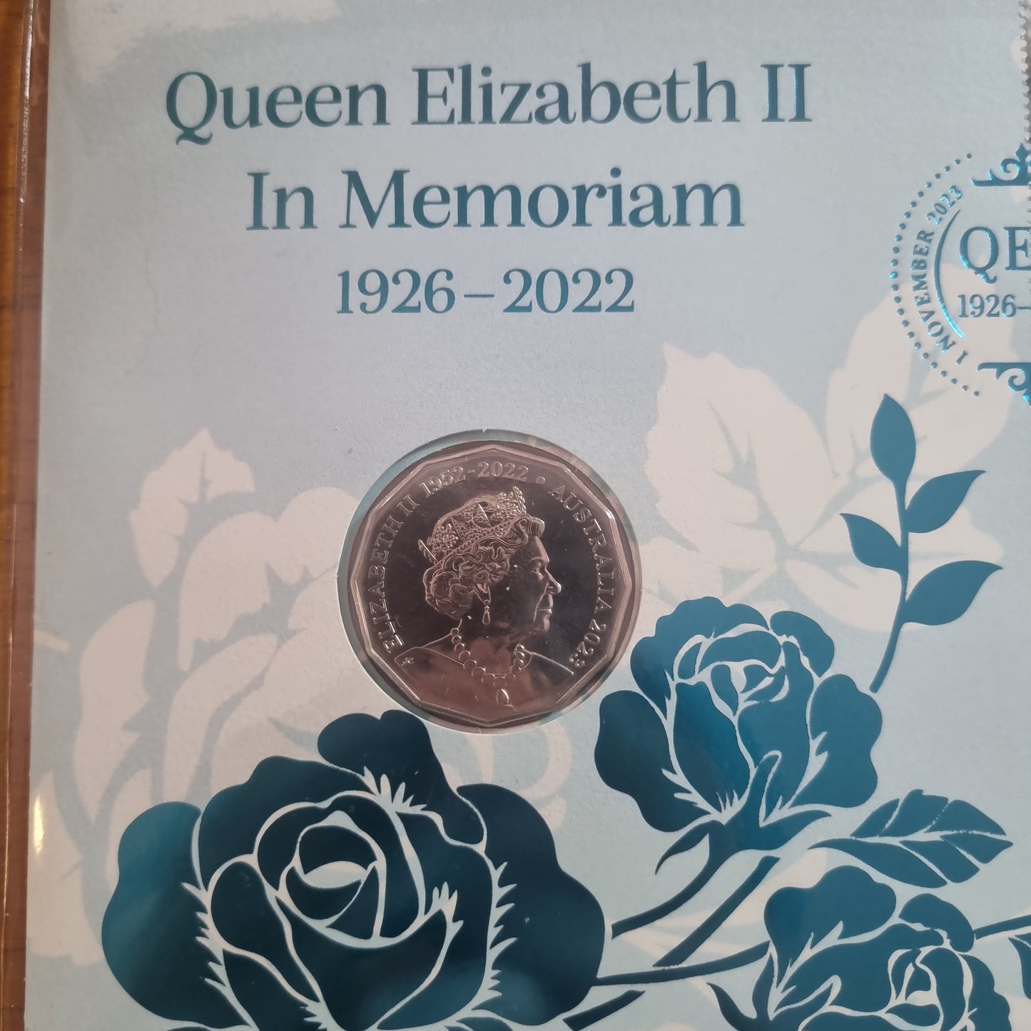 Queen Elizabeth II in Memoriam Impressions PNC 50c, 2023