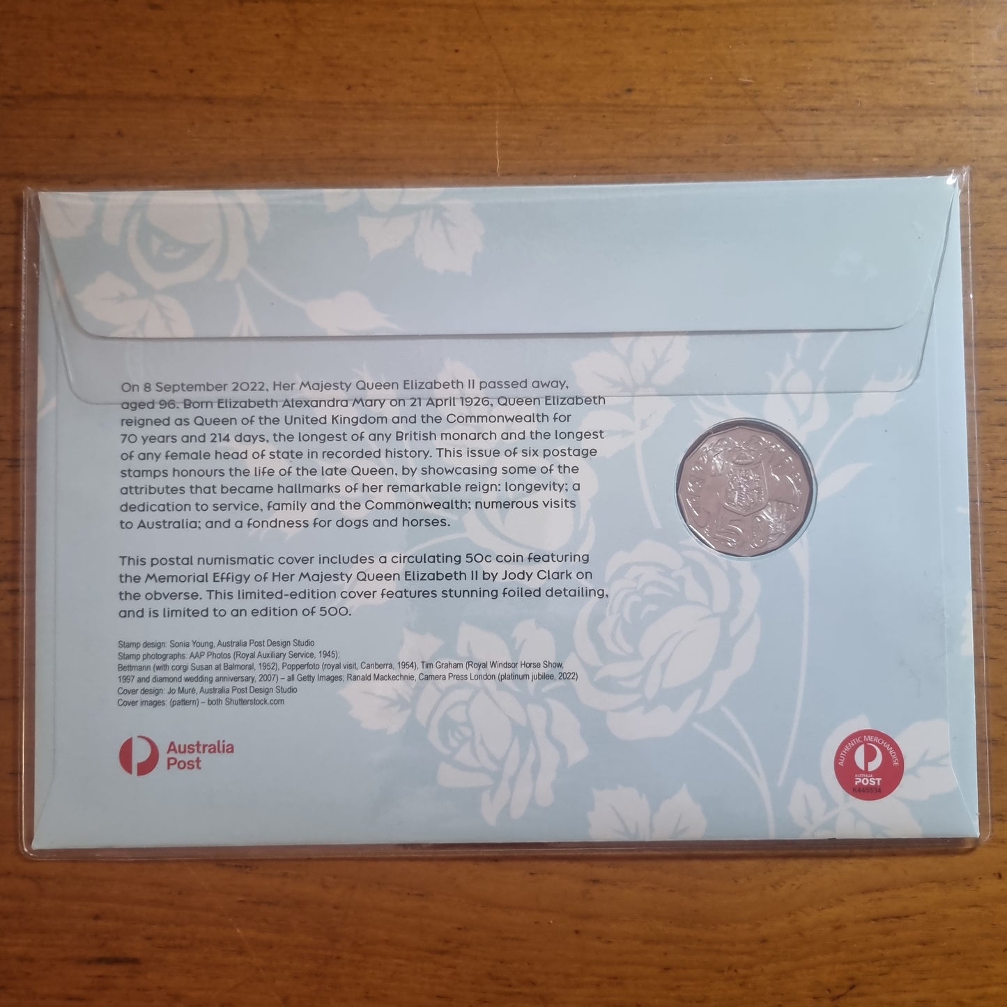 Queen Elizabeth II in Memoriam Impressions PNC 50c, 2023