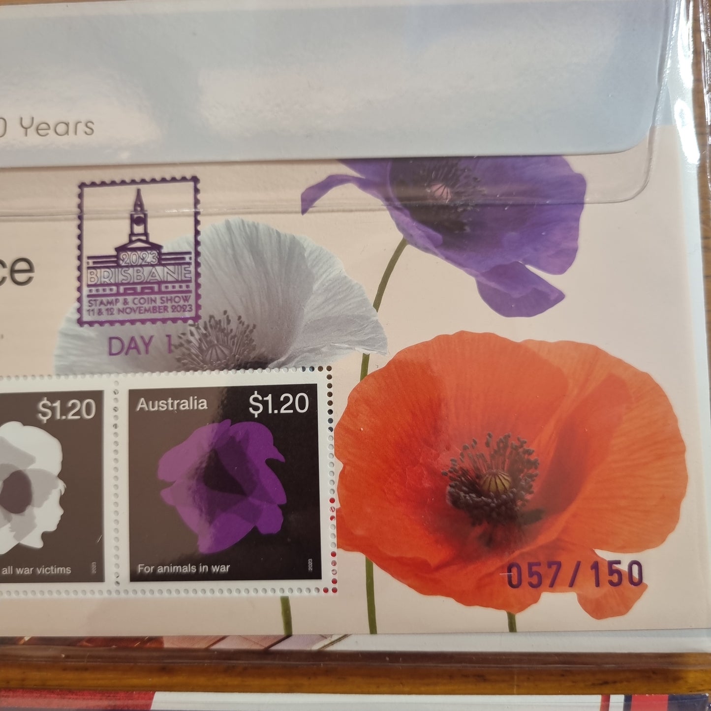 Sydney Opera House/Barhurst - Brisbane Stamp and Coin Show OVP Matching Numbered Pair OVP and Mini Sheet Set 2023