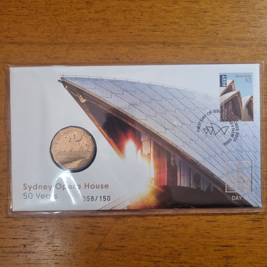 Sydney Opera House - Brisbane Stamp and Coin Show OVP & Mini Sheet Set 2023