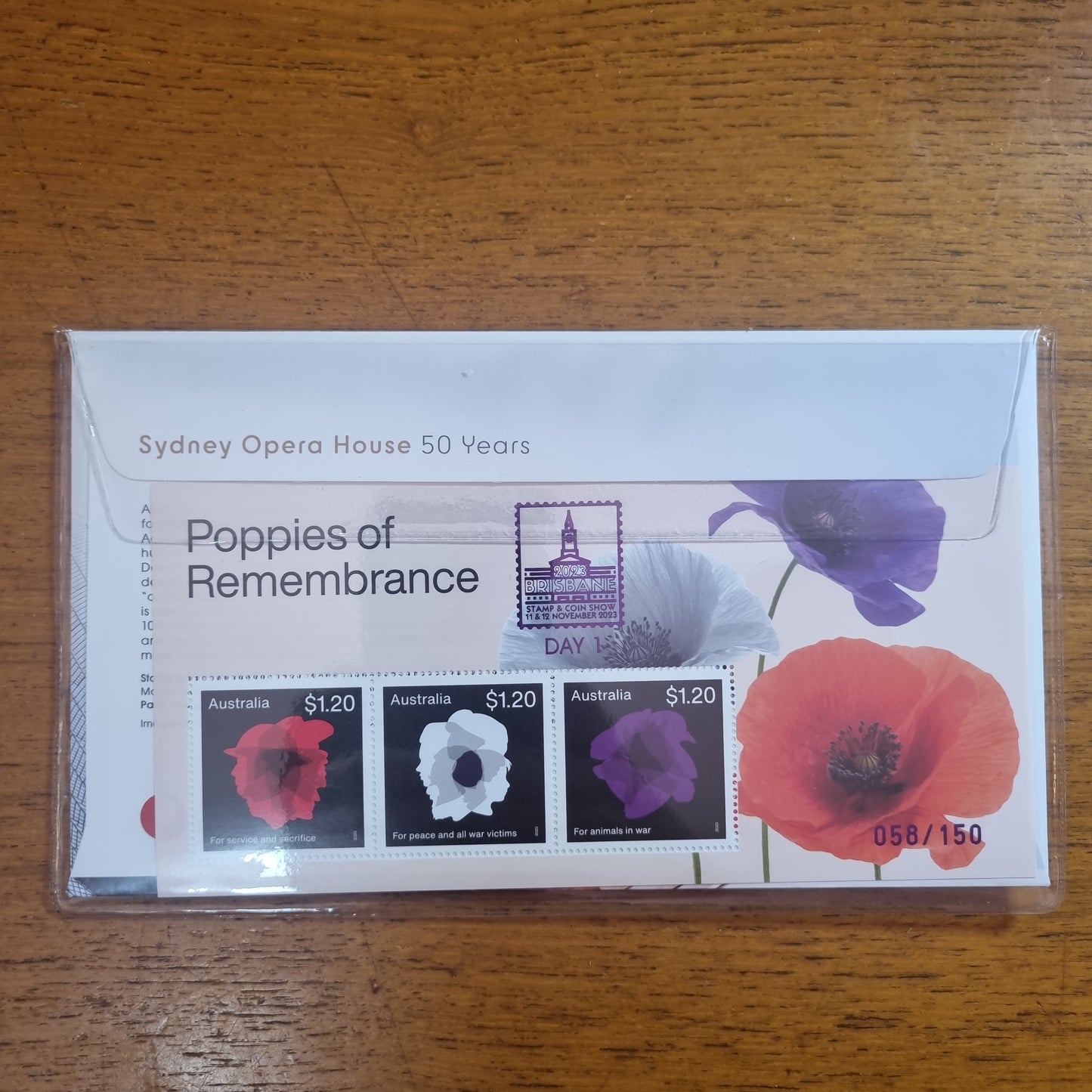Sydney Opera House - Brisbane Stamp and Coin Show OVP & Mini Sheet Set 2023