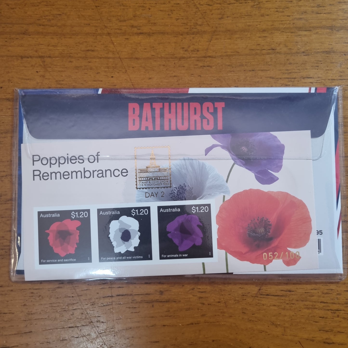 Bathurst - Brisbane Stamp and Coin Show OVP & Mini Sheet Set 2023