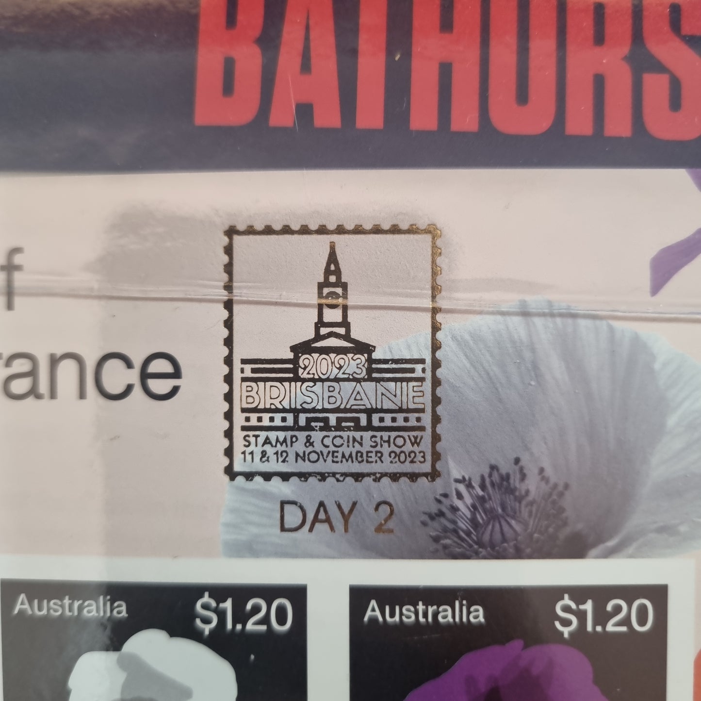 Bathurst - Brisbane Stamp and Coin Show OVP & Mini Sheet Set 2023