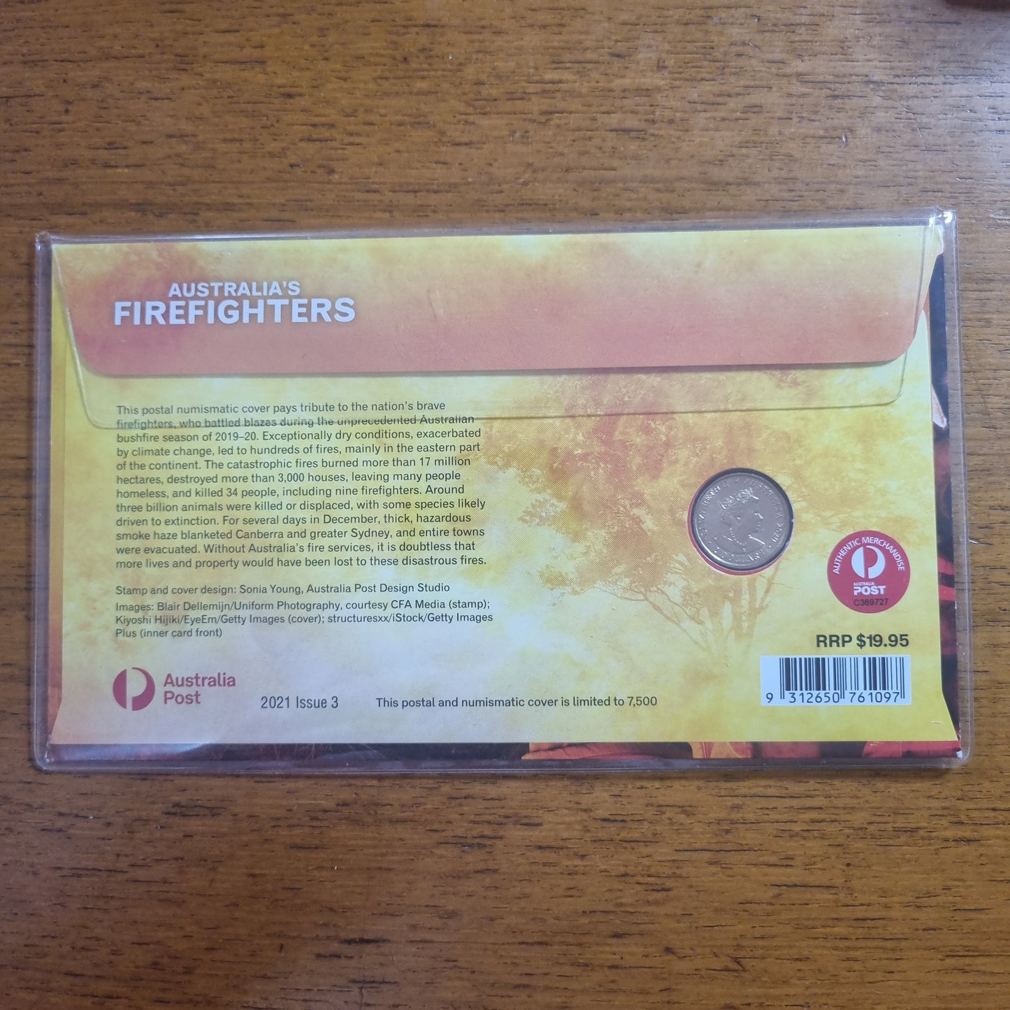 FireFighter / Ambulance $2 PNC Set, supporter - dealers release, Canberra Stamp Show 2022 (ultra low mintage 12/15, match numbered pair, signed by designer A.Stokic)