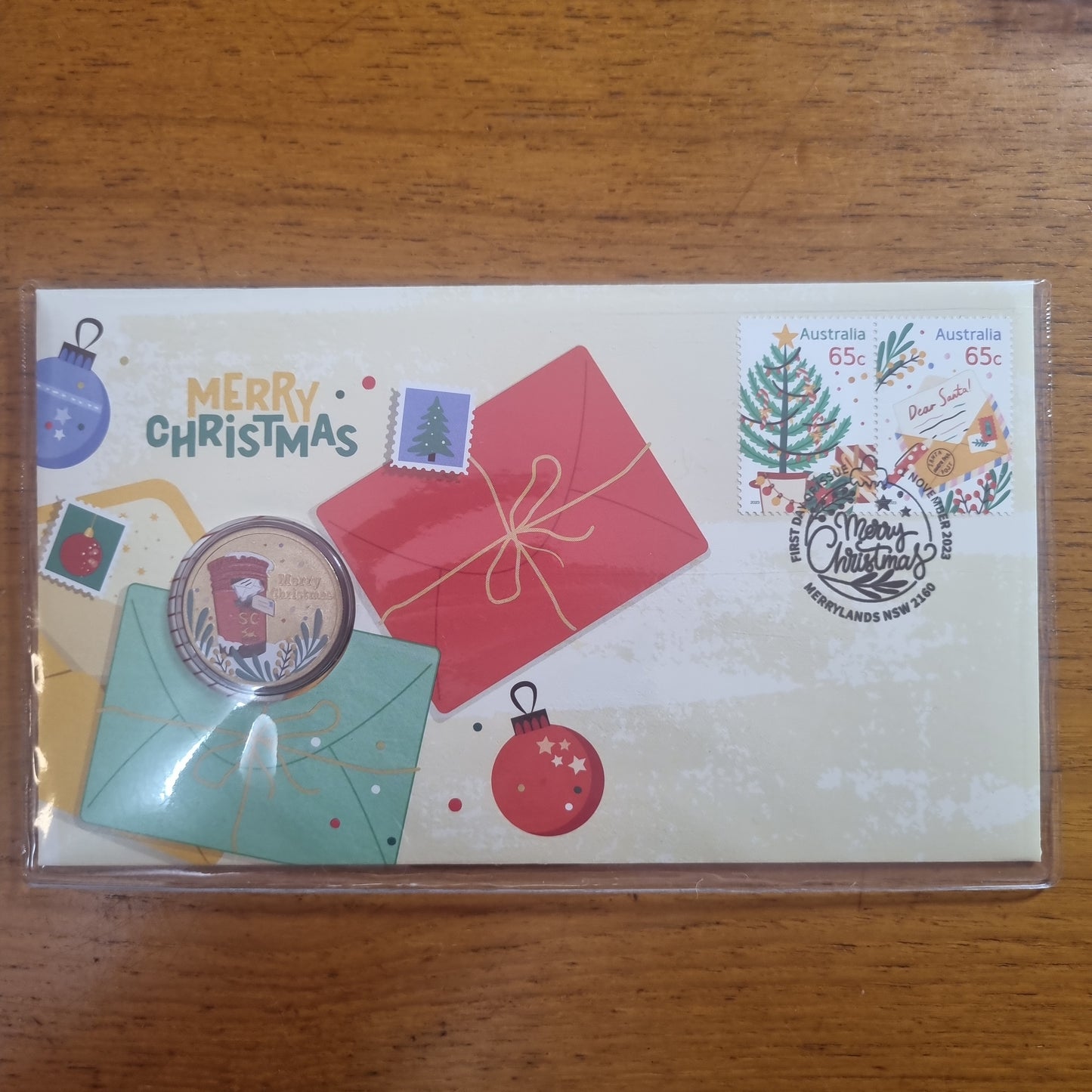 Merry Christmas $1 Perth Mint PNC 2023