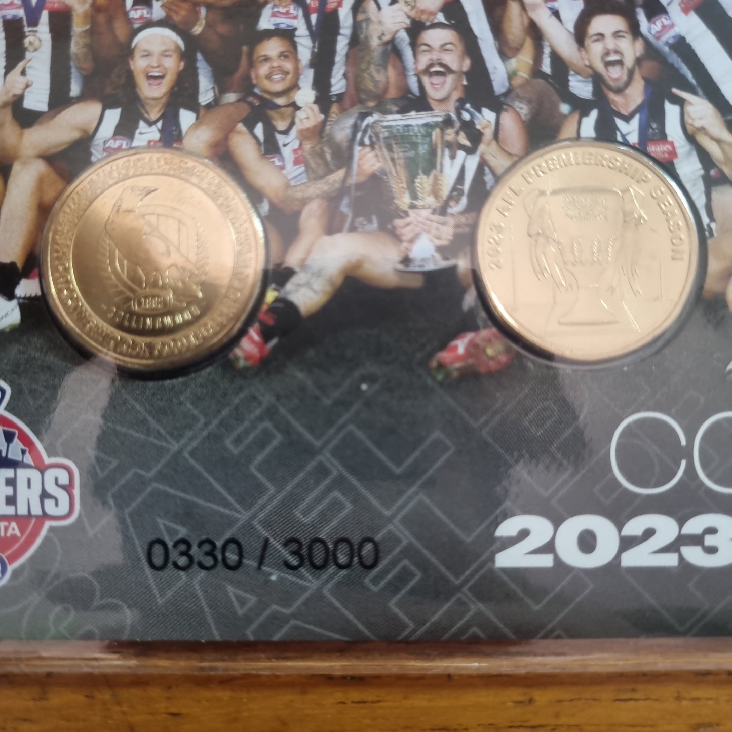Collingwood AFL 2023 Premiership $1 PNC