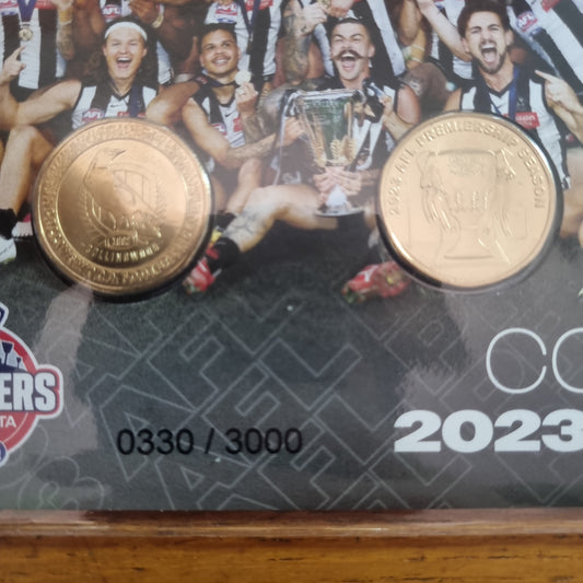 Collingwood AFL 2023 Premiership $1 PNC
