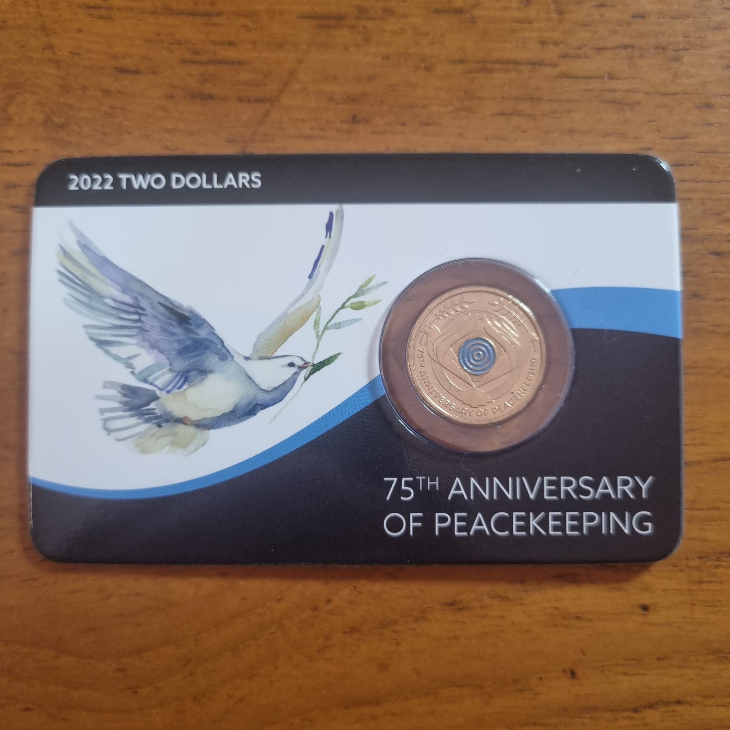 Peacekeeping $2 Downies Card