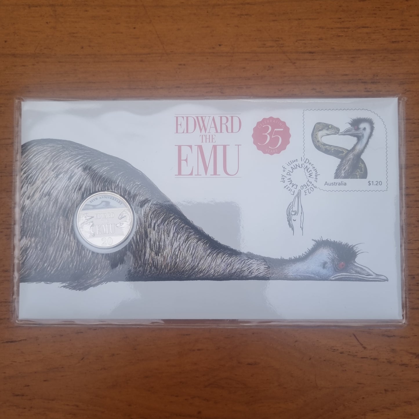 Edward the Emu 20c PNC 2023