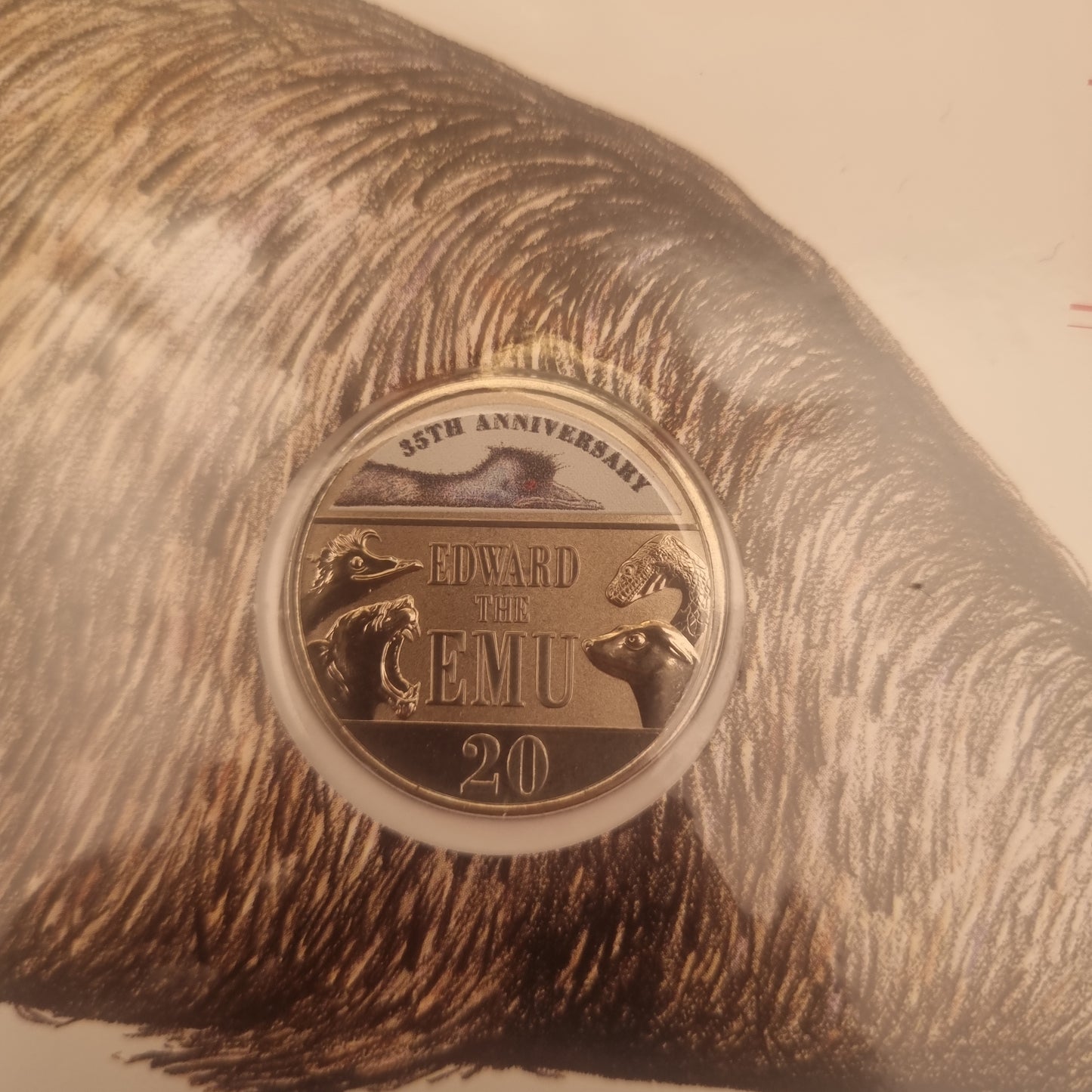 Edward the Emu 20c PNC 2023