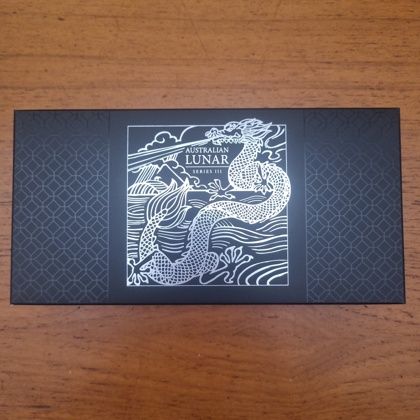 Lunar Series III Dragon Trio Proof Set (gild, colour, proof 1oz)