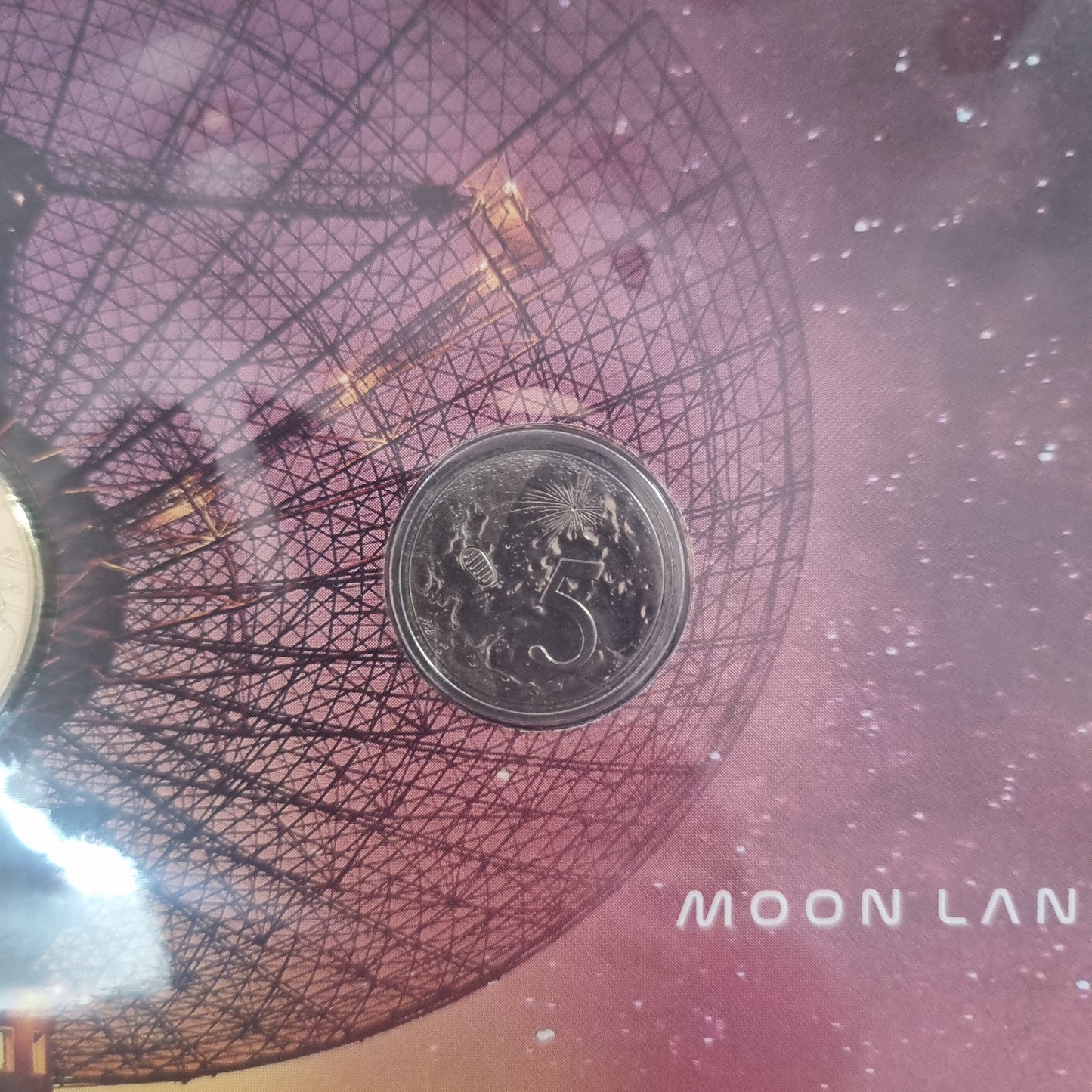 Moon Landing PNC (2 coin) 5c/$1 2019