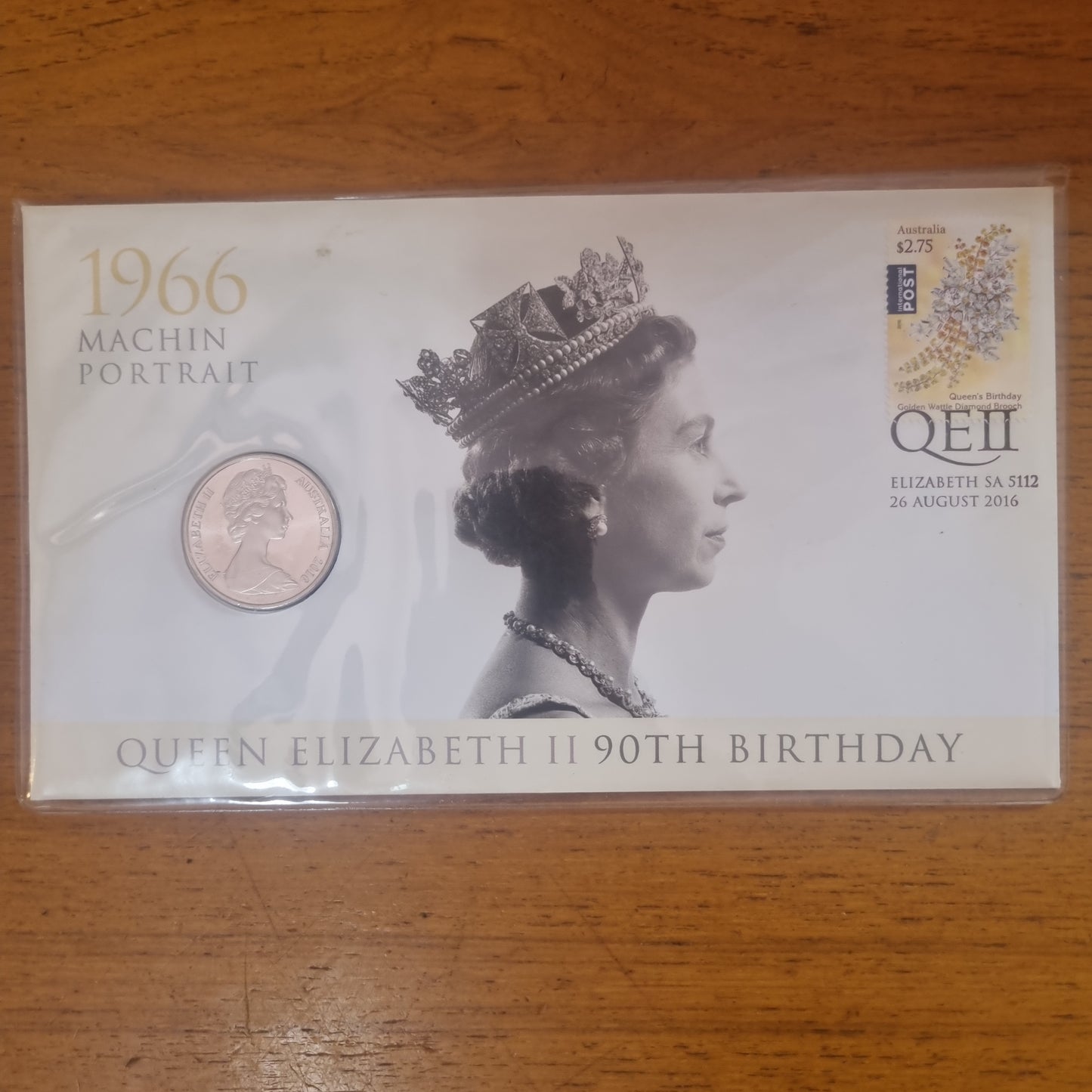 Queen Elizabeth II 90th Birthday PNC Set (3 pncs - 1966/185/1998 effigys)