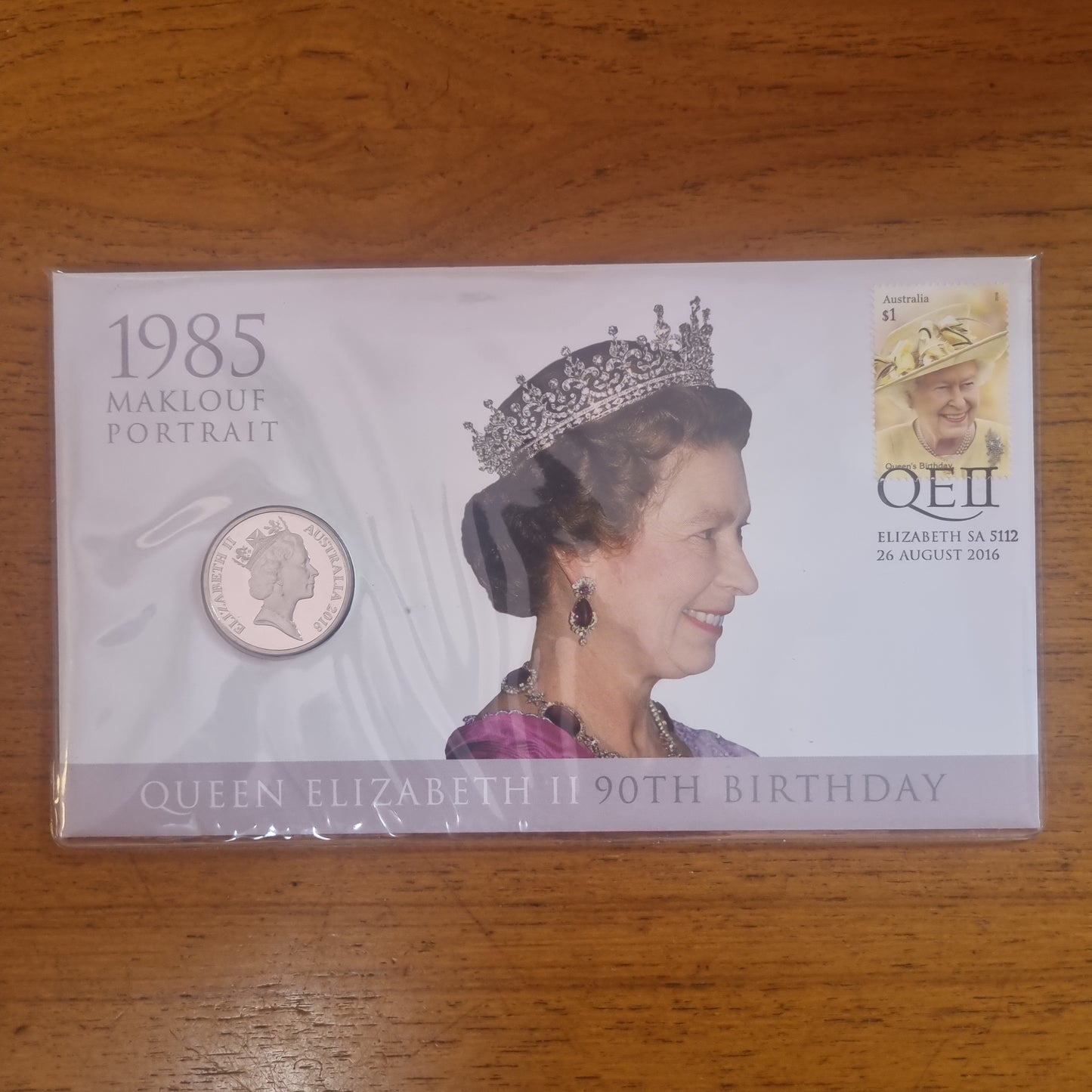Queen Elizabeth II 90th Birthday PNC Set (3 pncs - 1966/185/1998 effigys)