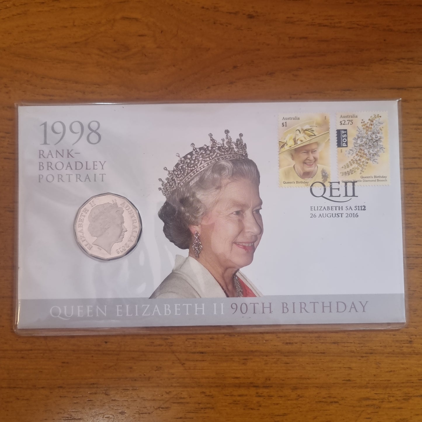 Queen Elizabeth II 90th Birthday PNC Set (3 pncs - 1966/185/1998 effigys)