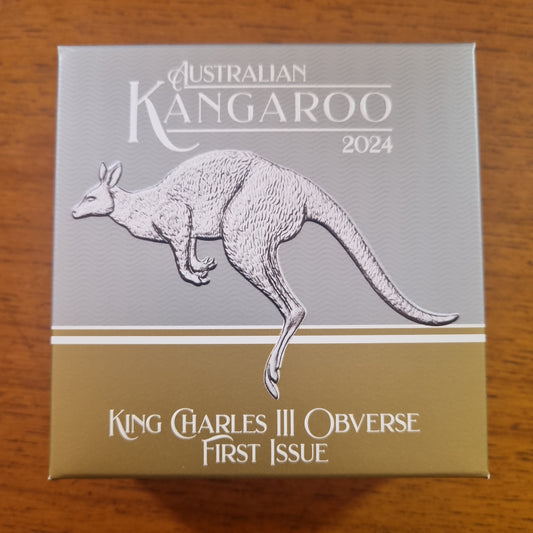 King Charles III obverse Kangaroo Proof 2024