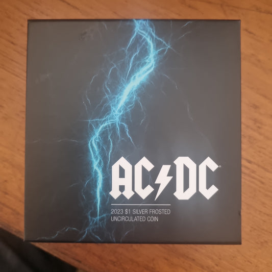 ACDC 1oz 2023 Silver UNC