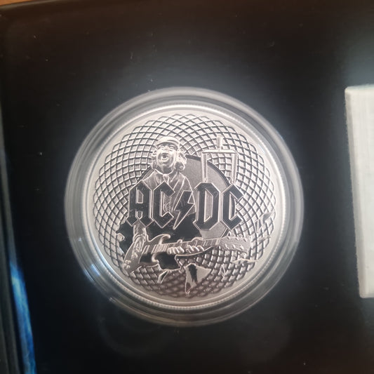 ACDC 1oz 2023 Silver UNC