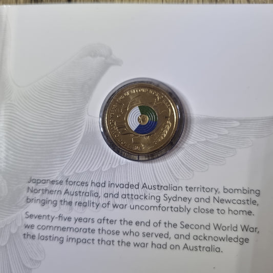 End of WW2 $2 C-Mint card 2020