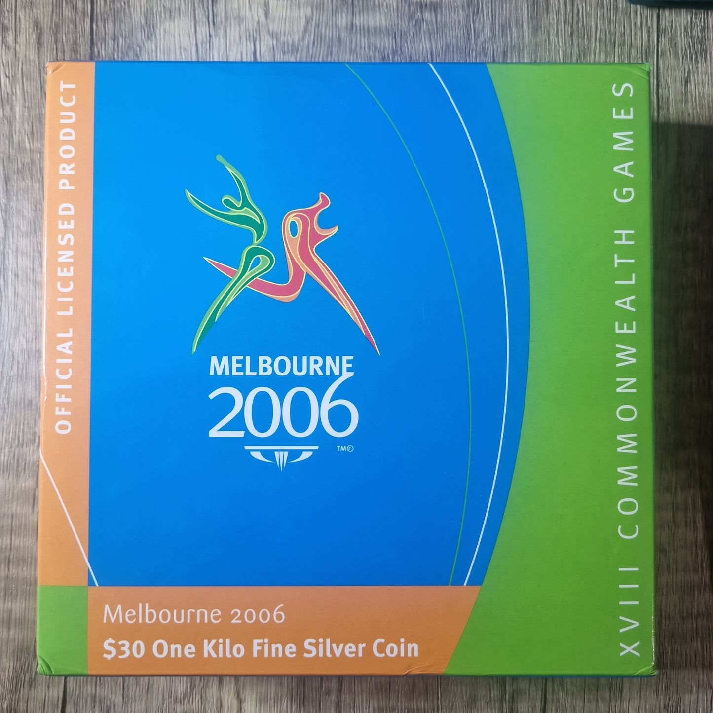 Melbourne 2006 Commonwealth Games 1kg Silver $30