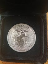 Kookaburra 1oz 1990 (in black case)