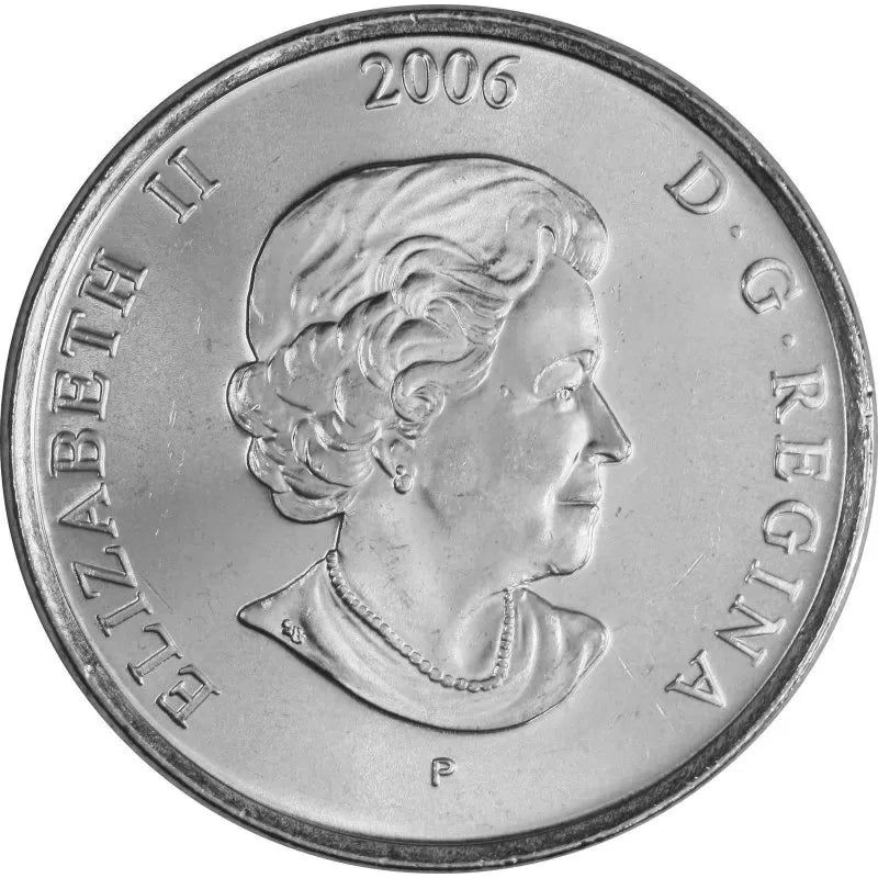 Canada 2006 Breast Cancer Awareness Quarter UNC 🎀