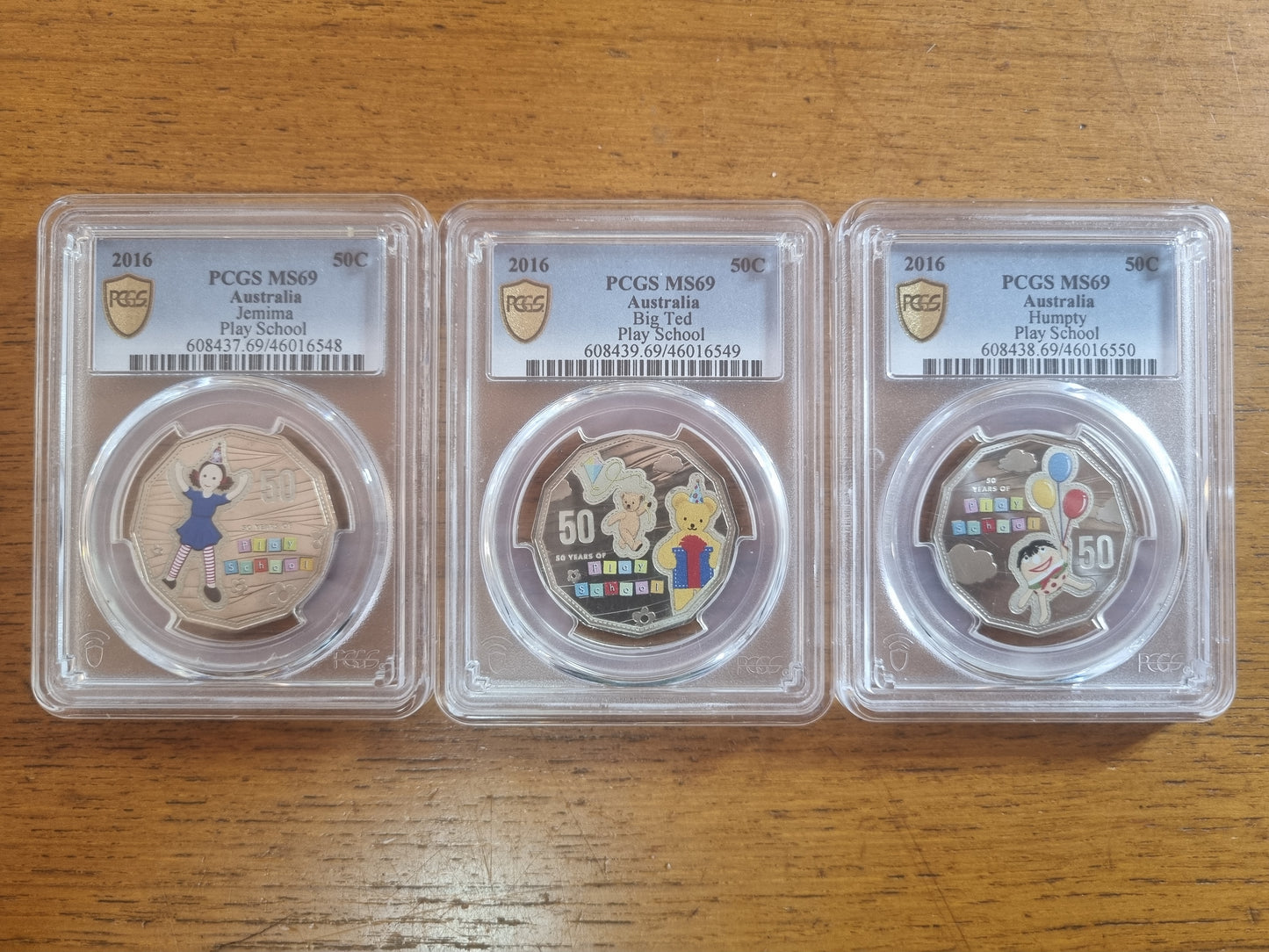 Play School  (graded set MS69)