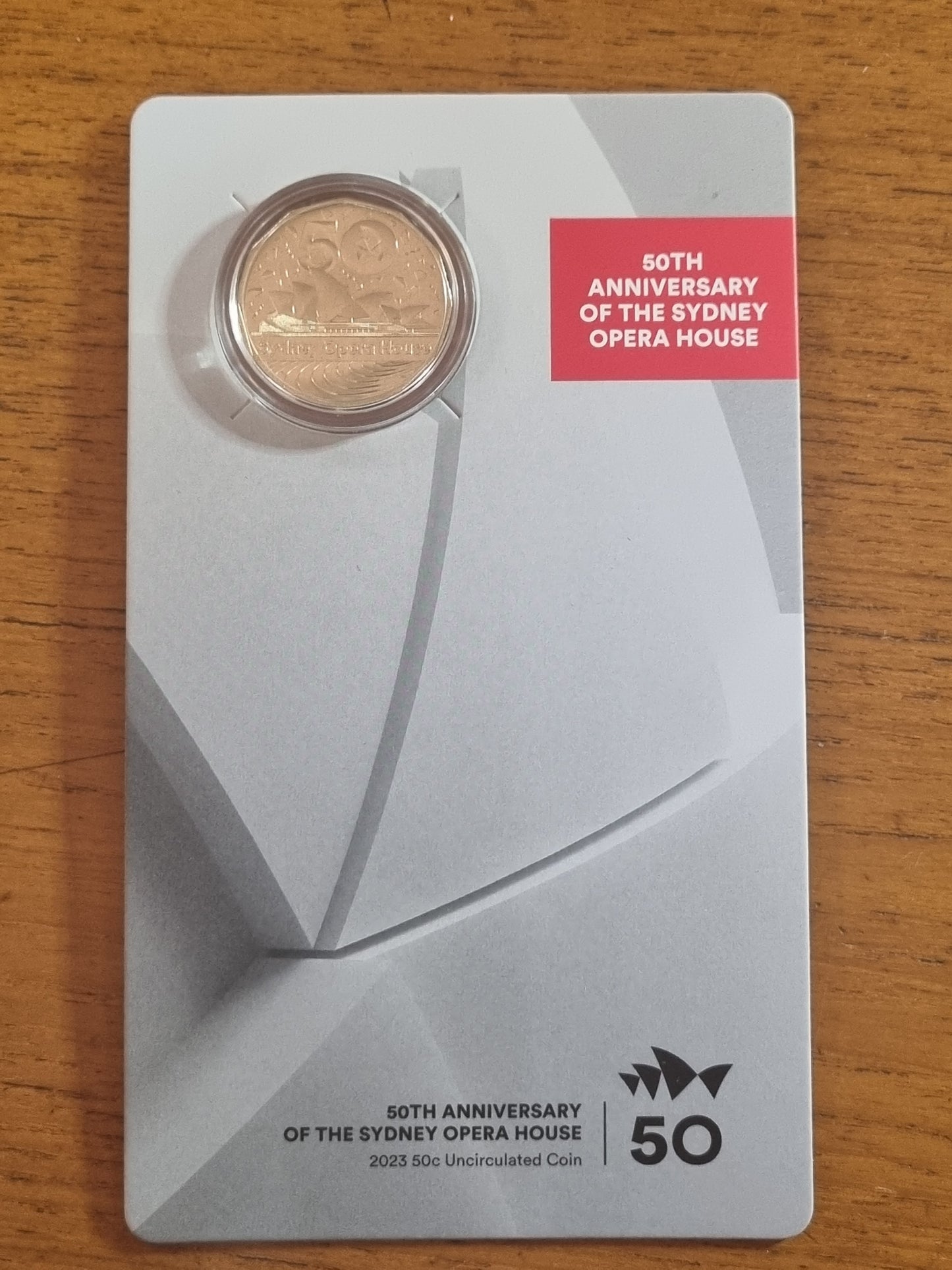 Sydney Opera House 50c UNC