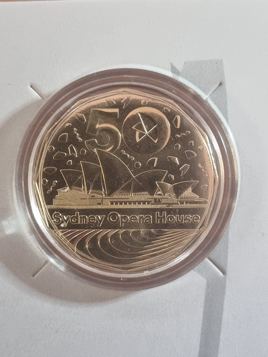 Sydney Opera House 50c UNC