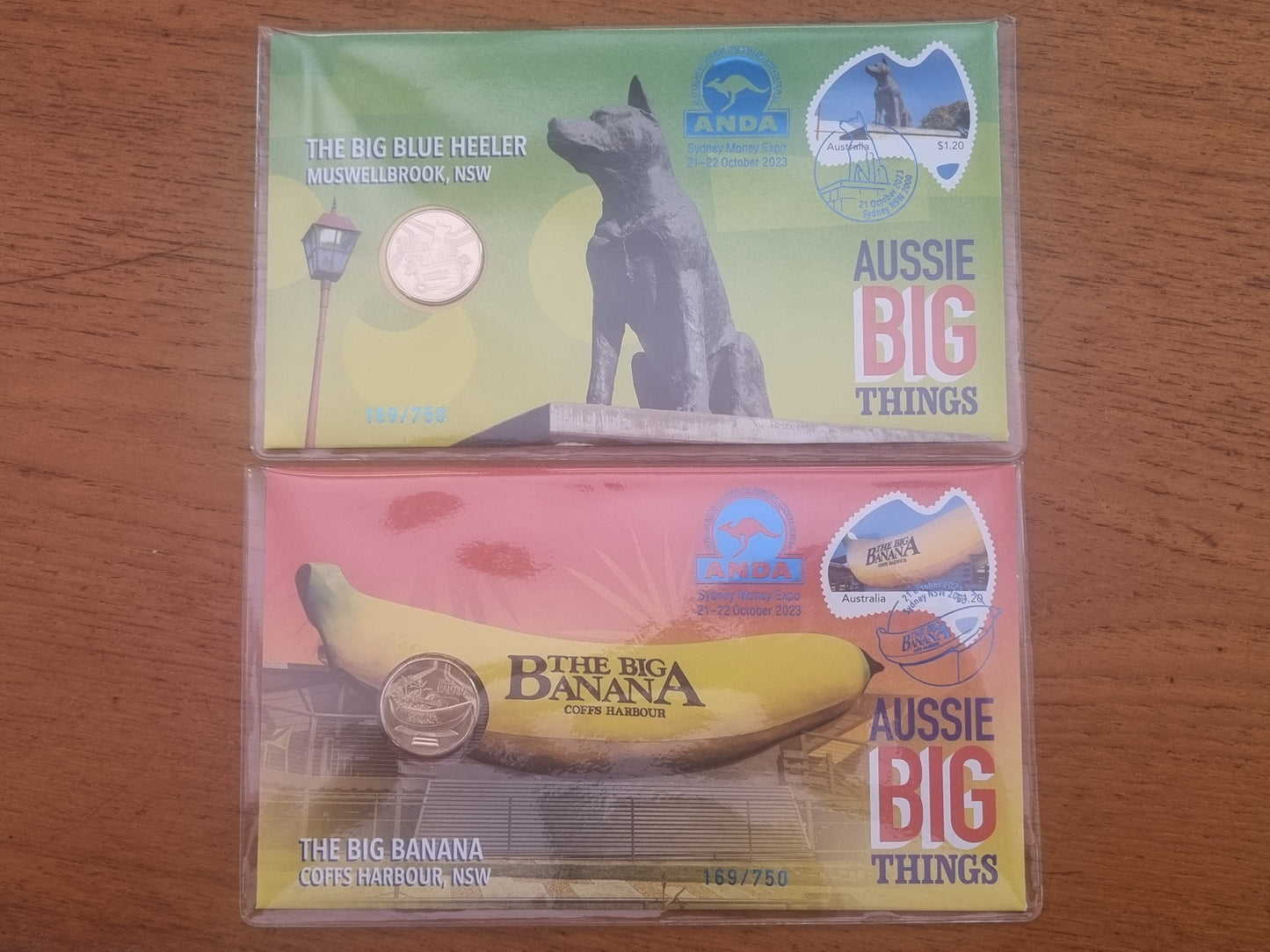 Big Things Reprint Blue Heeler - Big Banana ANDA Sydney 2 PNC Set 2023
