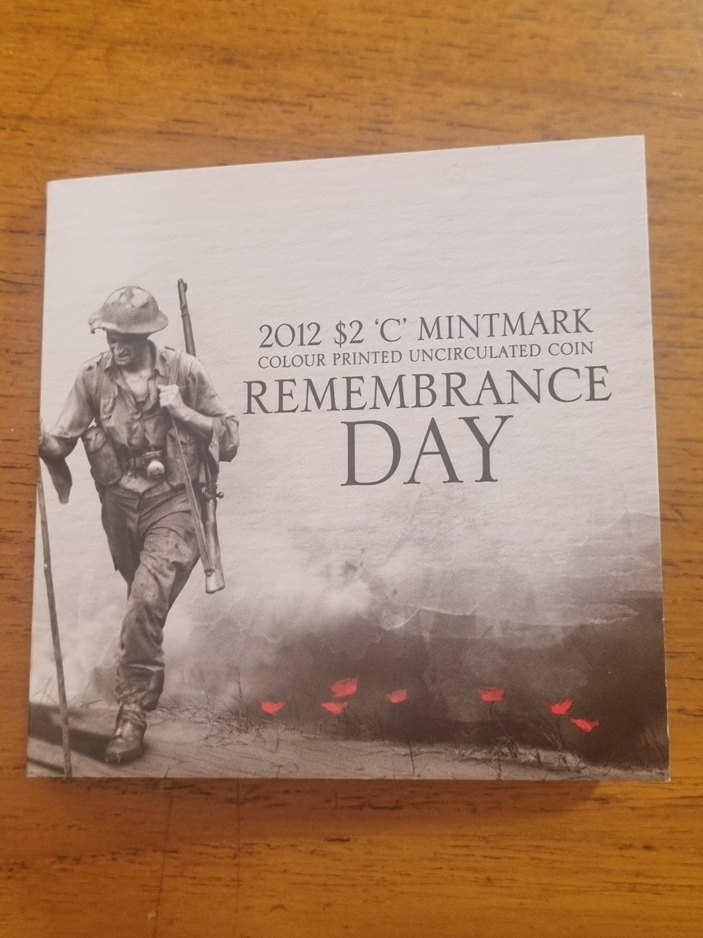 Remembrance Poppy C-mint $2 Trifold 2012