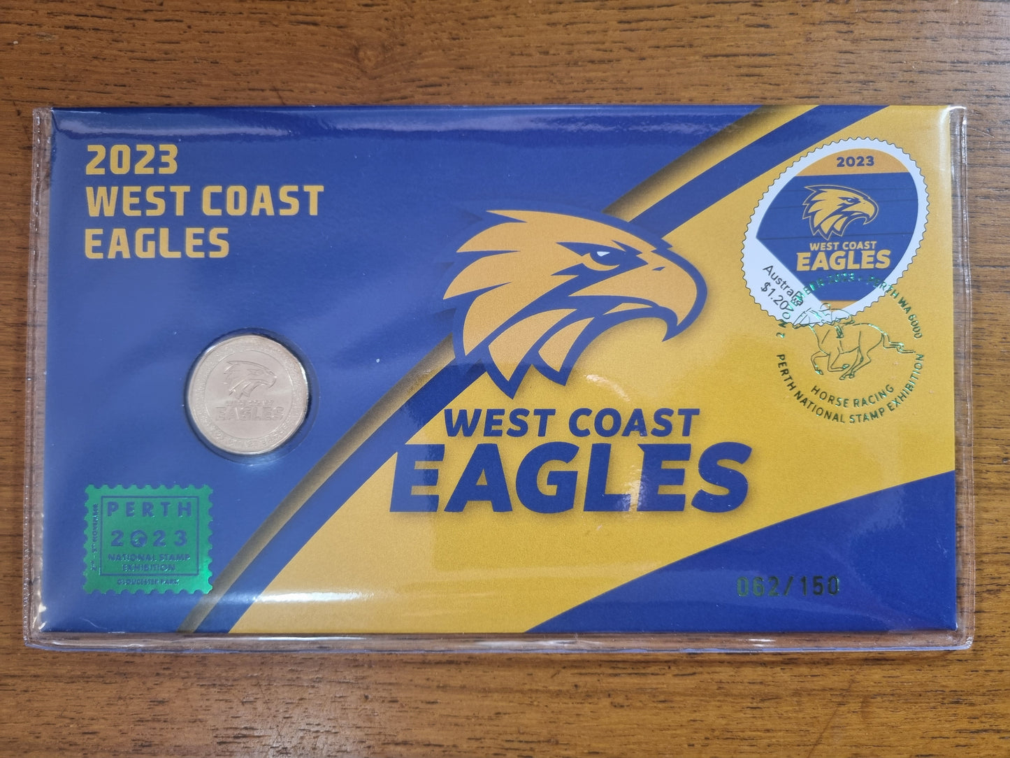West Coast Eagles - Perth International Stamp Expo PNC