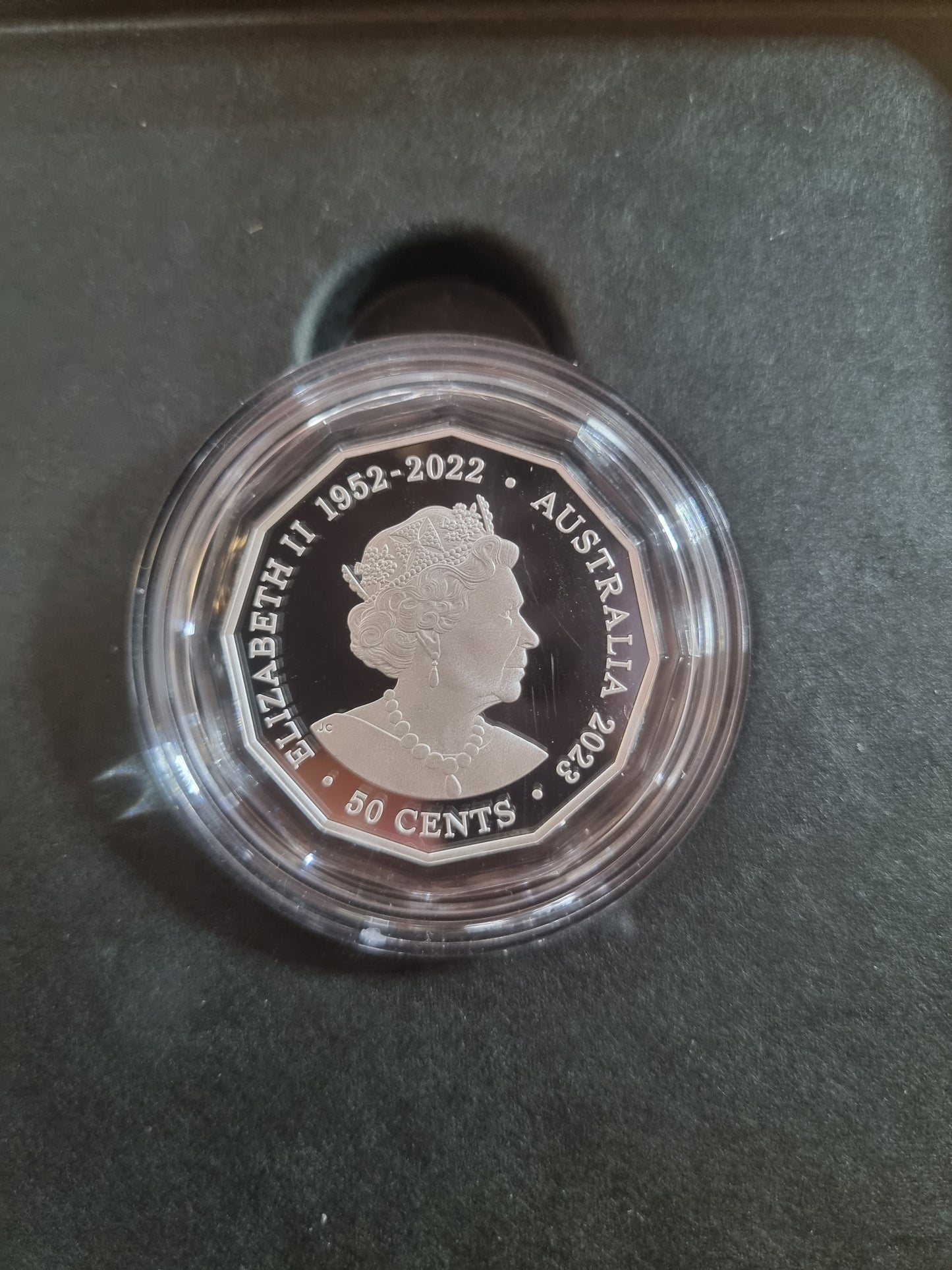 Elizabeth Regina 50c Proof 2023