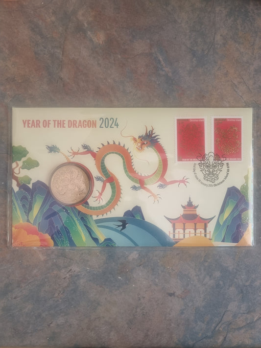 Lunar New Year Dragon $1 PNC 2024