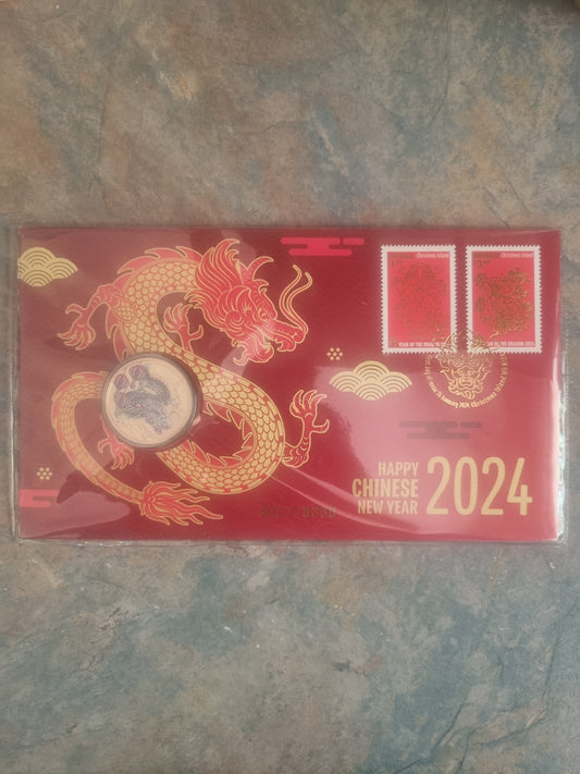 Chinese New Year Dragon $1 PNC 2024