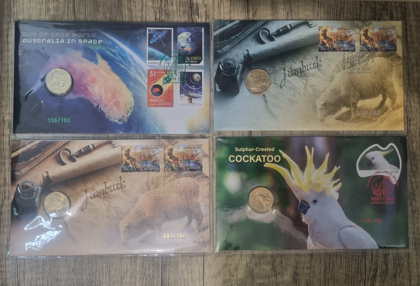 Perth Stamp and Coin Show PNC Set AusPost Issue 2024