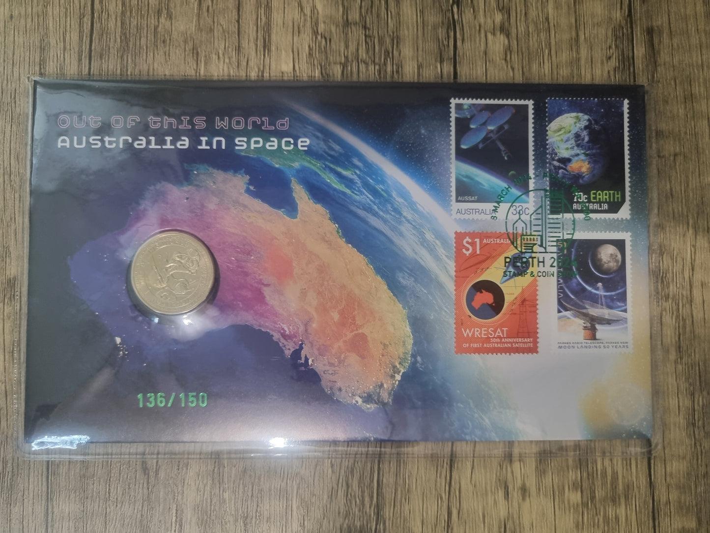 Perth Stamp and Coin Show PNC Set AusPost Issue 2024