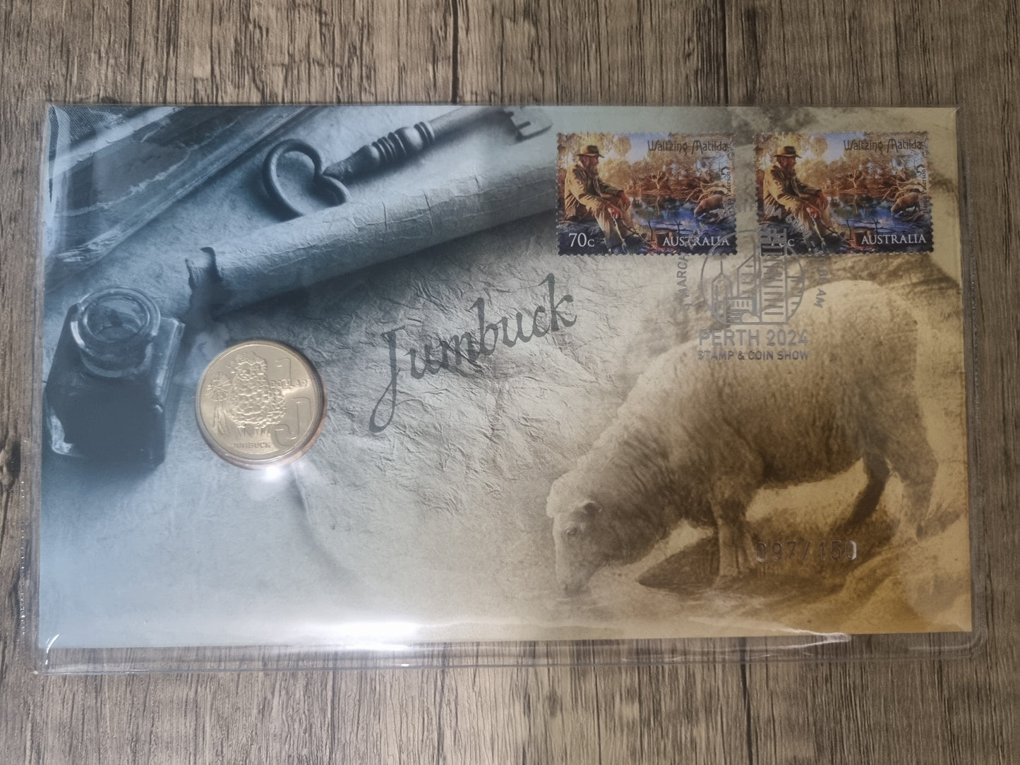 Perth Stamp and Coin Show PNC Set AusPost Issue 2024