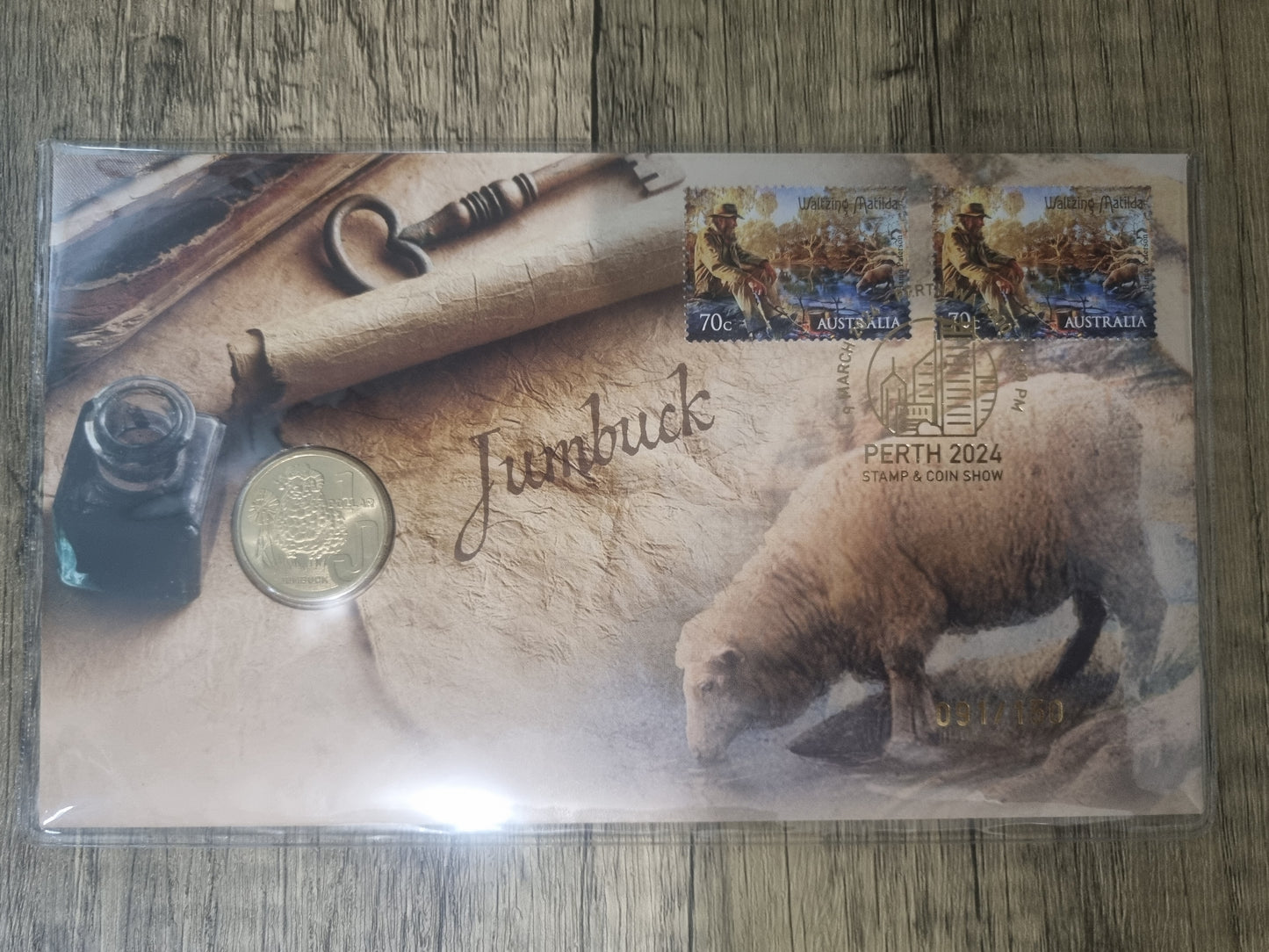 Perth Stamp and Coin Show PNC Set AusPost Issue 2024