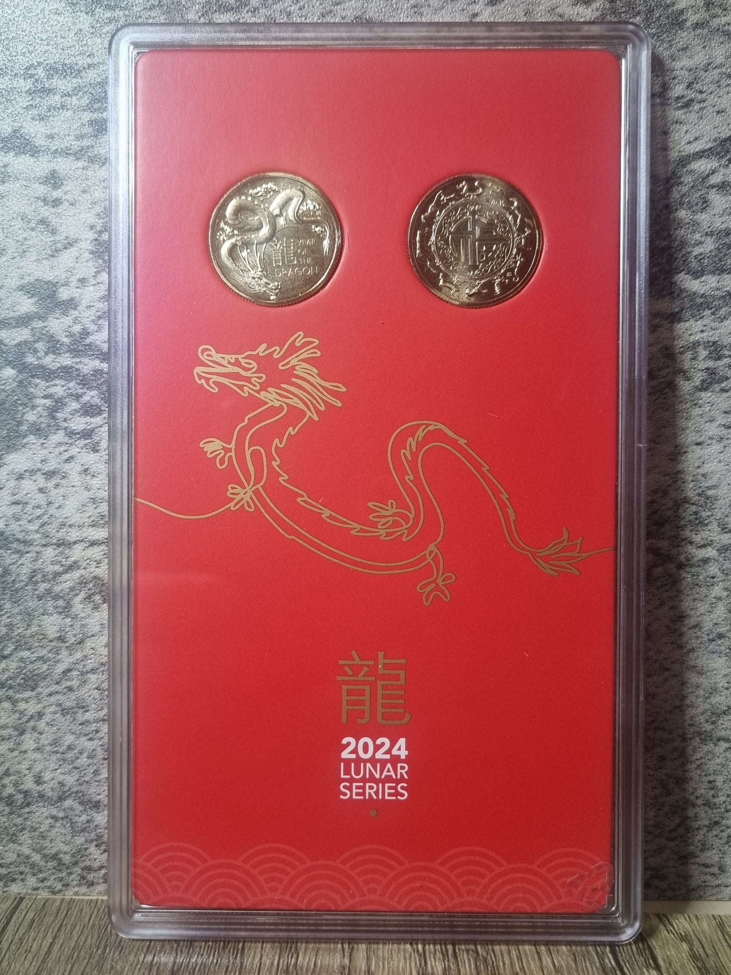 Lunar Year of the Dragon (2 x $1 coin set) 2024