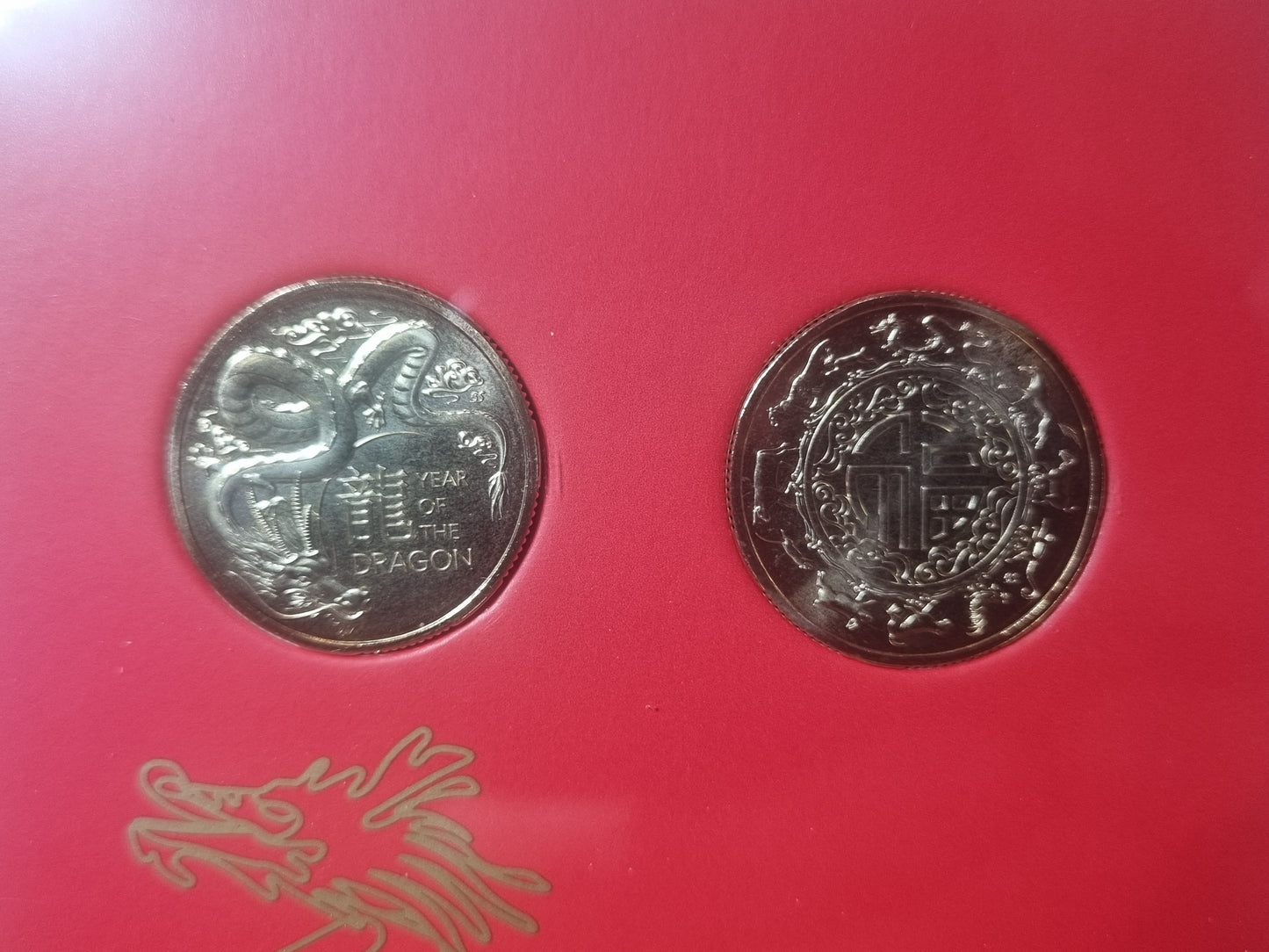 Lunar Year of the Dragon (2 x $1 coin set) 2024