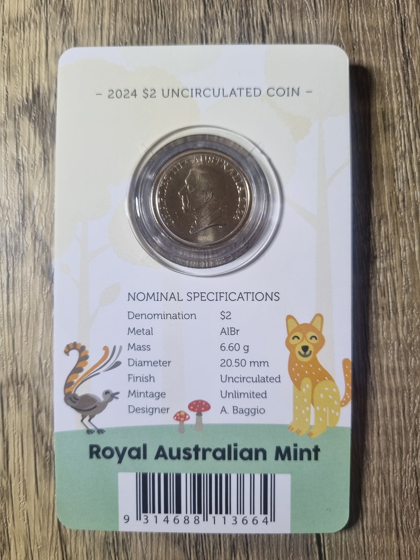 ToothFairy $2 card 2024