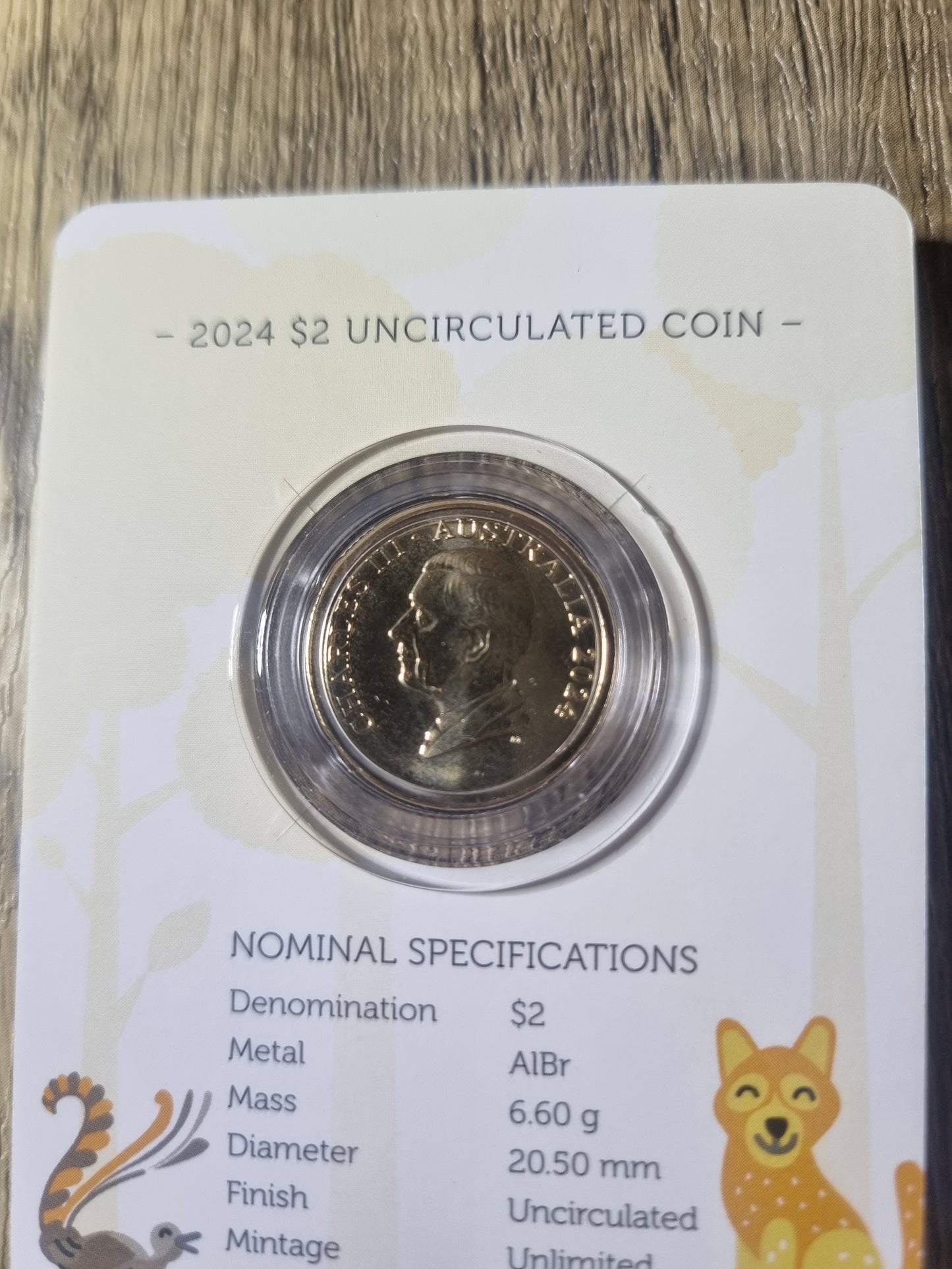 ToothFairy $2 card 2024