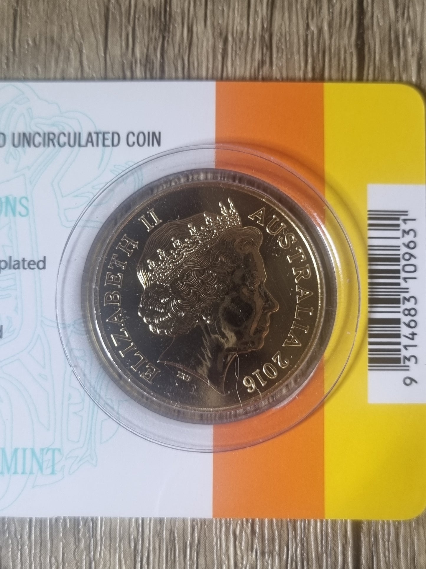 Changeover (Open Day Special 13/Feb) round 50c special edition 2016 gold plated