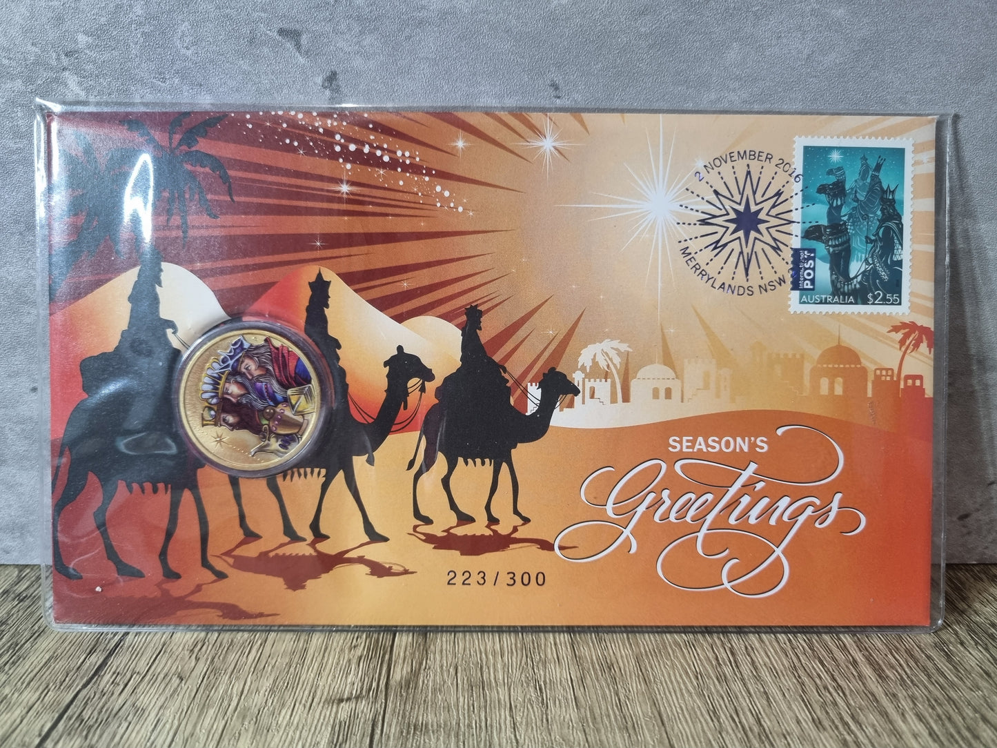 Seasons Greetings $1 Impressions PNC (223/300) 2016