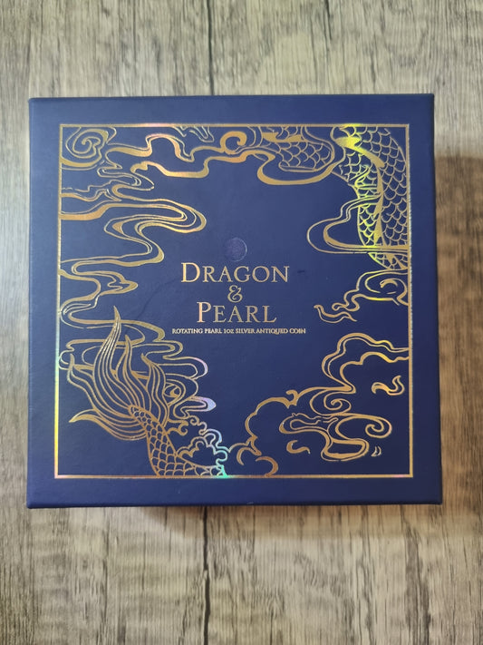 Dragon Pearl, Rotating Charm 1oz Tuvalu 2017