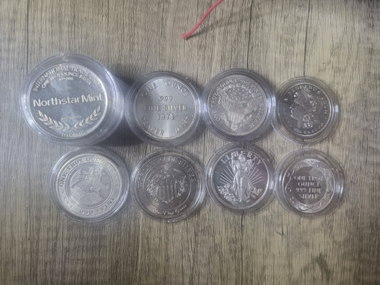 USA Vintage Bullion 1oz rounds (1970s/1980s)